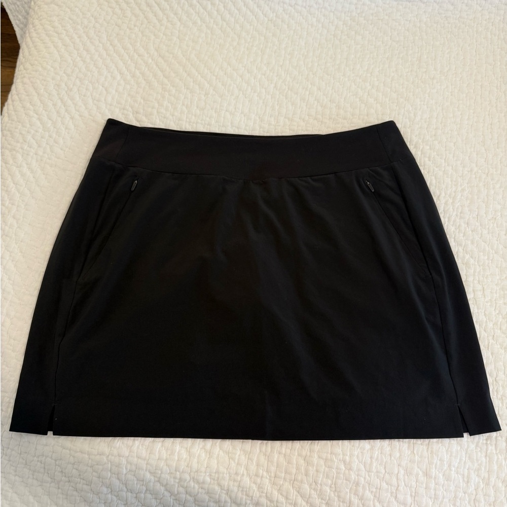 Athleta Black Women's SoHo Skort size 14